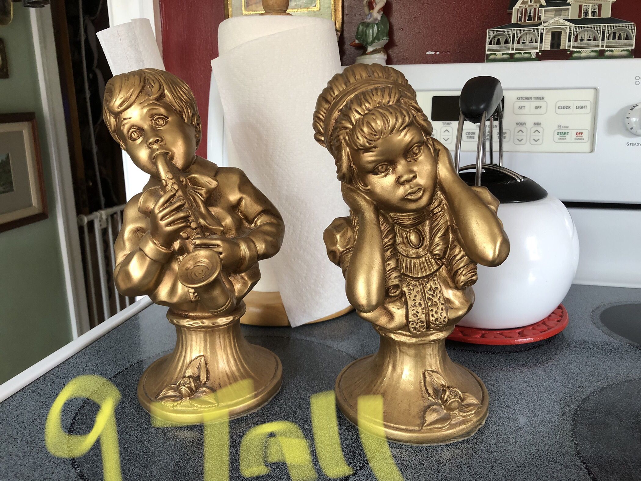  Boy Playing Saxophone and Girl 