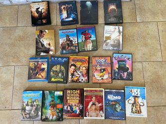 18 movie CD’s
