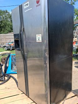 Double door fridge