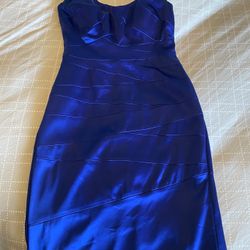 Prom Party Dress Royal Blue Size 6