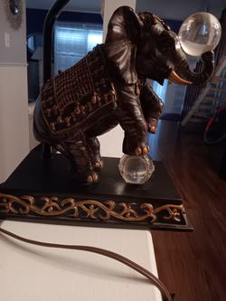 Lamp, elephant lamp