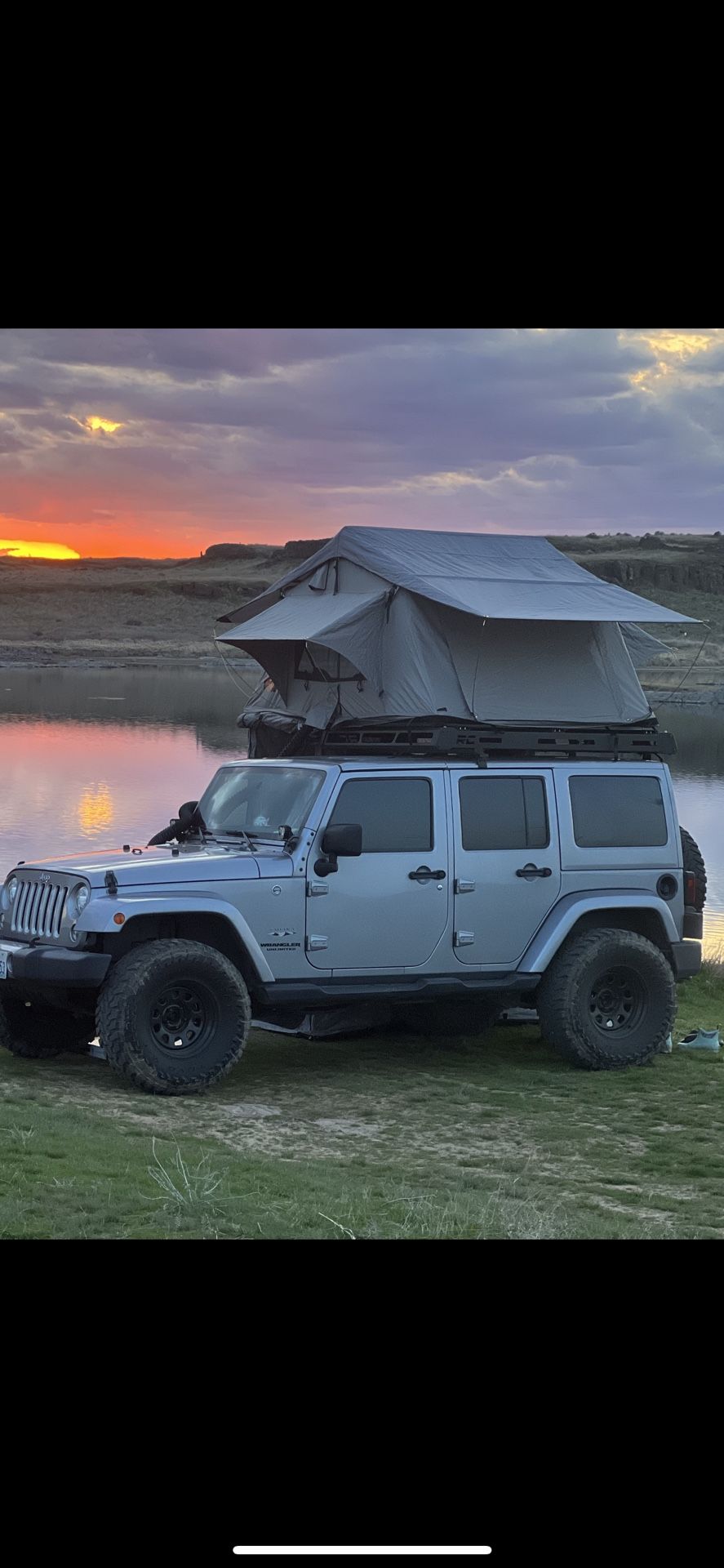 Jeep Jk Roof Rack Roof Top Tent And Annex