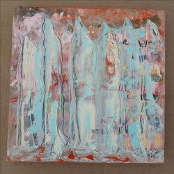Original Abstract Painting 8" x 8" *20.00* Home Decor Artwork