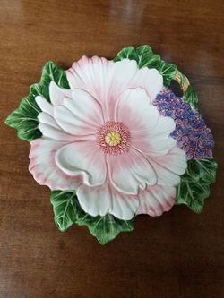 Fitz & Floyd "Fauna & Flora" Canape Plate