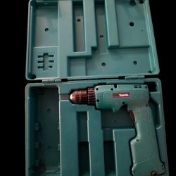 Vintage Makita Cordless Drill Driver 12v Model 6011D 3/8"Chuck W/Case NO BATTERY