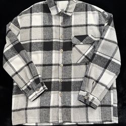 Black and Gray flannel