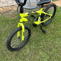 Huffy Rock-It Kids Neon Yellow Bike