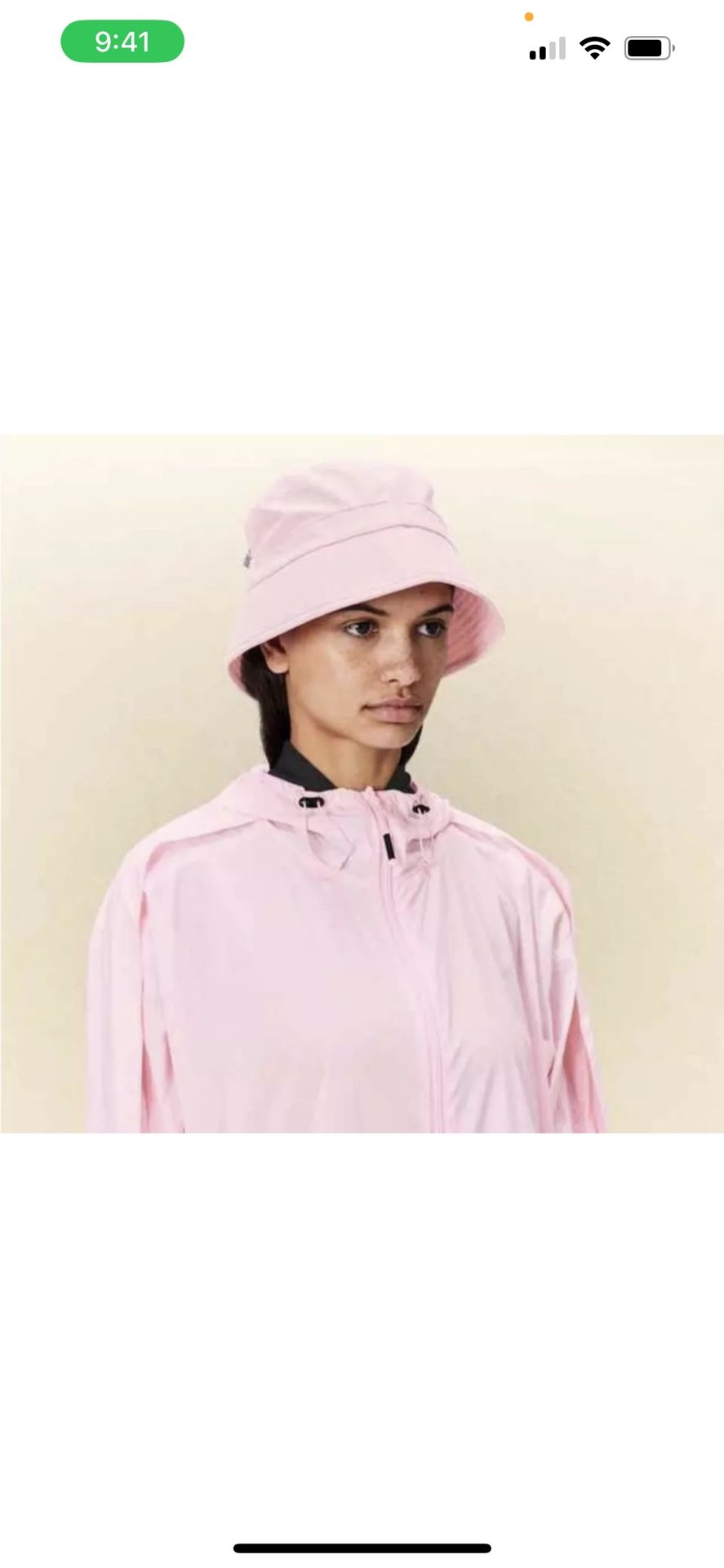 Rains Candy Waterproof Bucket Hat NWT MSRP $34