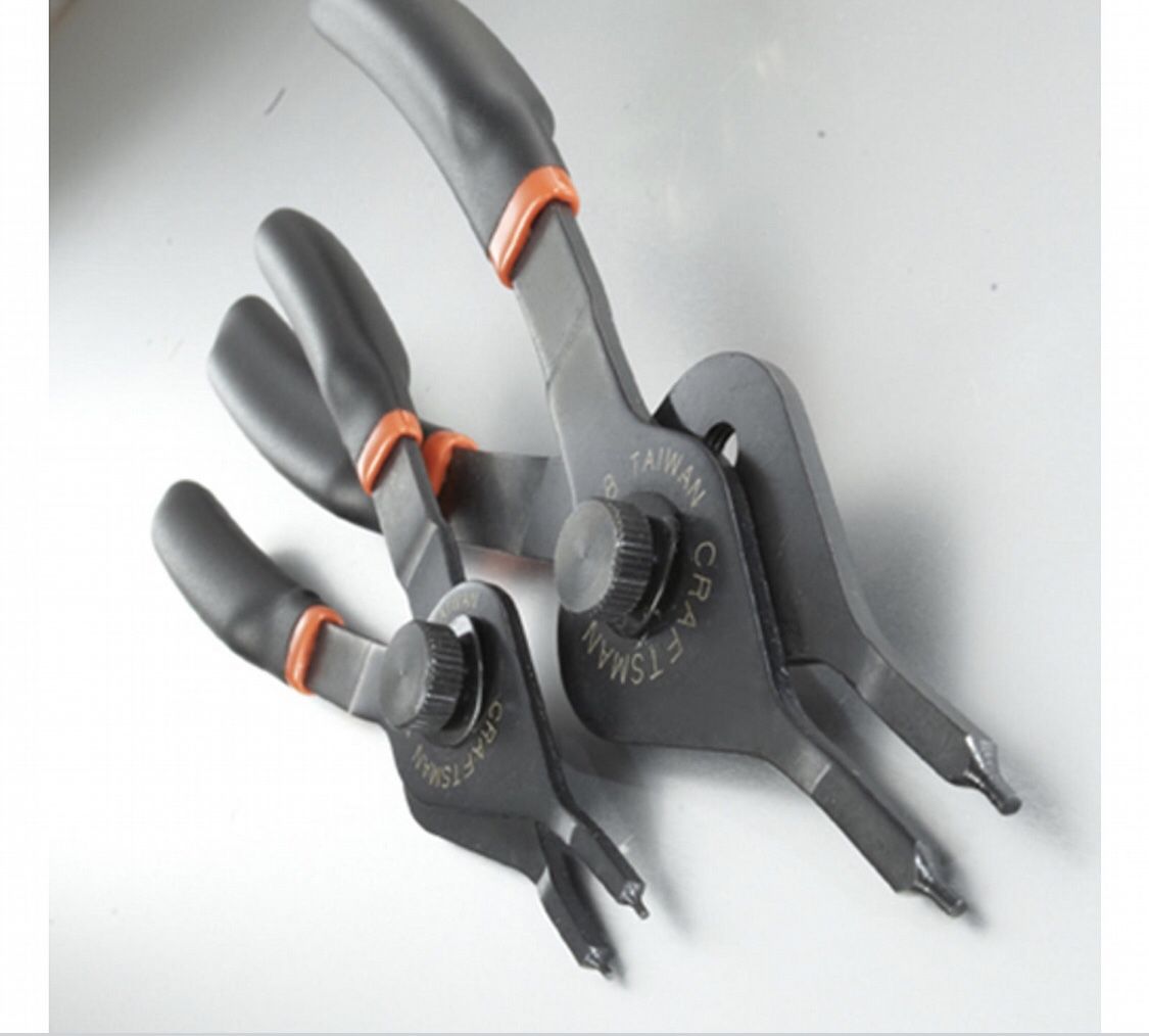 Craftsman snap ring pliers set