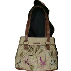 Carribean Joe 3 Section Satchel Shoulder Purse Sephora Pure Cosmetic Bag