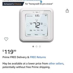 Honeywell T6 Pro Z-Wave thermostat (2 available)