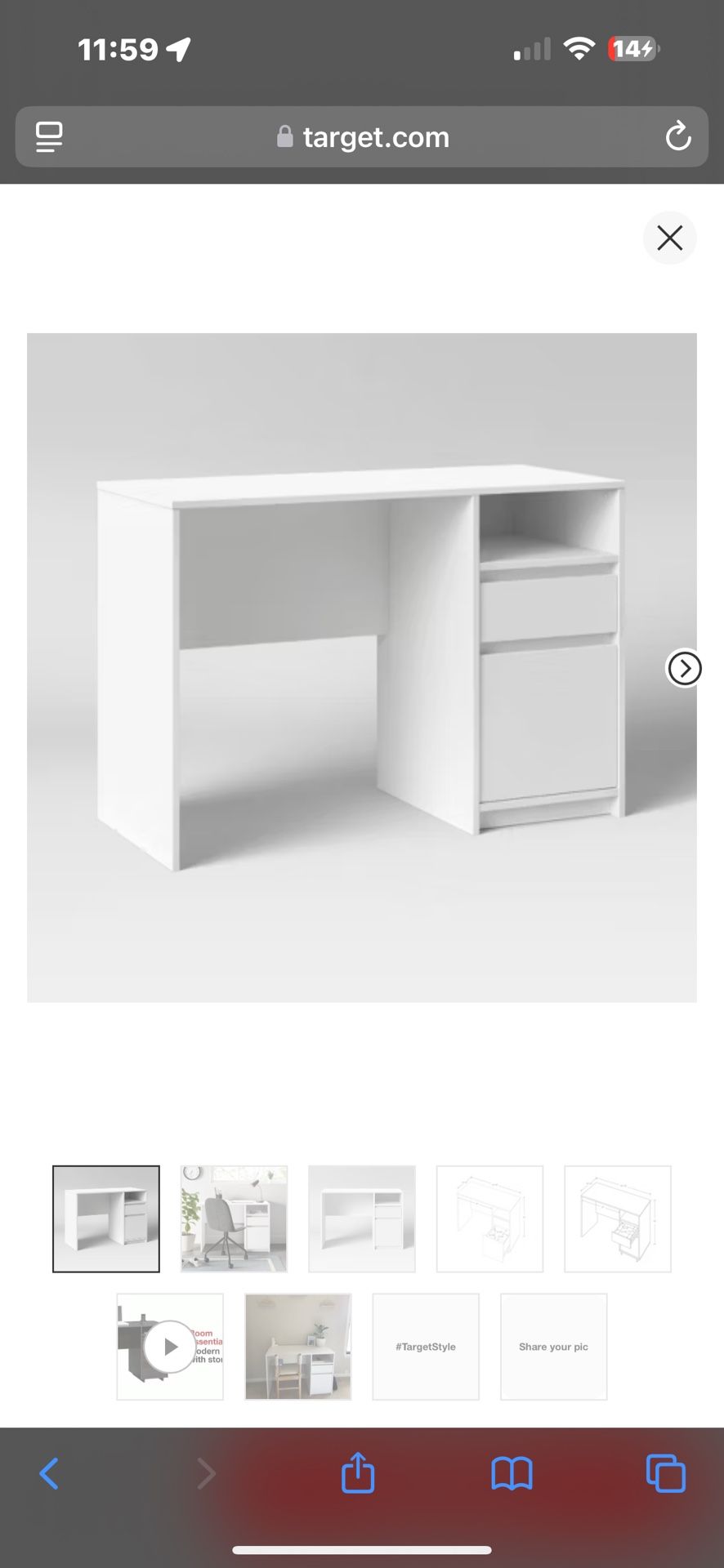 Desk/Vanity