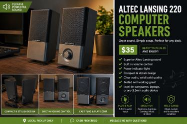 Altec Lansing 220 Computer Speakers