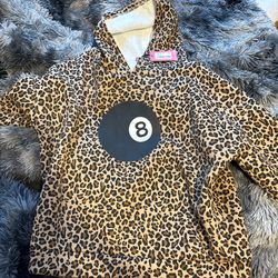 Edikted, Leapord Print Hoodie, Size XS In Women’s 