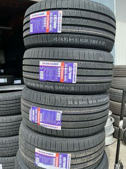 245/40/19 cross leader tires installed / instaladas