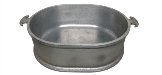 Vintage Guardian Service Cast Aluminum Roaster (No Lid) – 12” Oval Pan