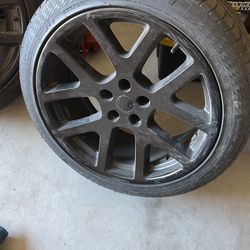 DODGE CHALLENGER RIMS/TIRES