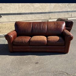 Real Leather Couch