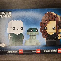 LEGO Harry Potter Brick Headz - Voldemort, Nagini, & Bellatrix 40496 - 344 pcs