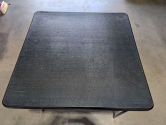 Coleman square folding table