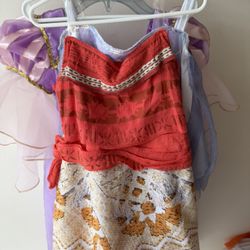 3-4t Moana dress Or Costume