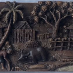 Wood Carving 3D Art 