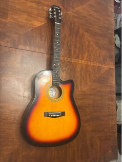 Ashthorpe B27 41" Acoustic Guitar – Sunburst