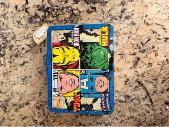 Marvel Comics metal lunchbox