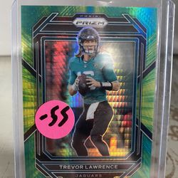 2022 Prizm Green Hyper Trevor Lawrence /175