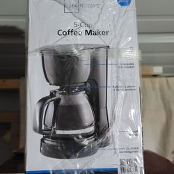 NEW 5 CUP Coffee Maker 