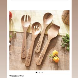 Princess house wooden spoons