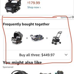 Great Car Seat Stroller Bundle