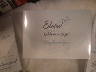 Baby Shower Games Gift Set W/ Free Gift