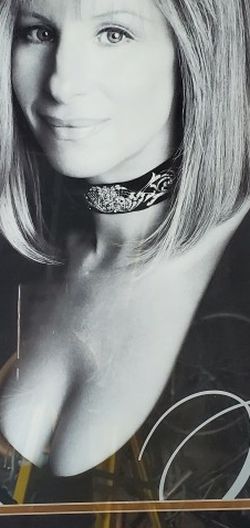 Barbara Streisand Frame AND TICKET