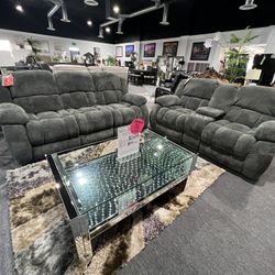 2 Pc Sofa And Loveseat 