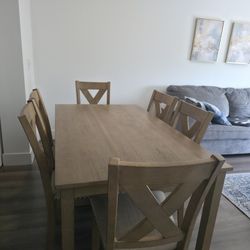Ashley 6-person Dining Table and Chairs