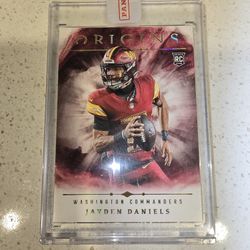 Jayden Daniels Rookie Card Washington Commanders