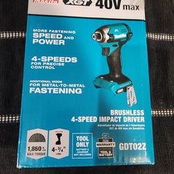 Makita Xgt 40v Impact Driver