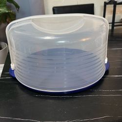 tupperware panera azul rey