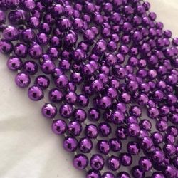 Purple Metallic Beads