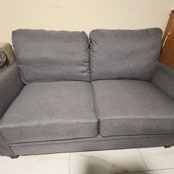 Gray Fabric Sofa