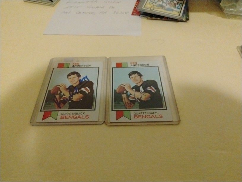 Quarterback Ken Anderson Of The Cincinnati Bengals