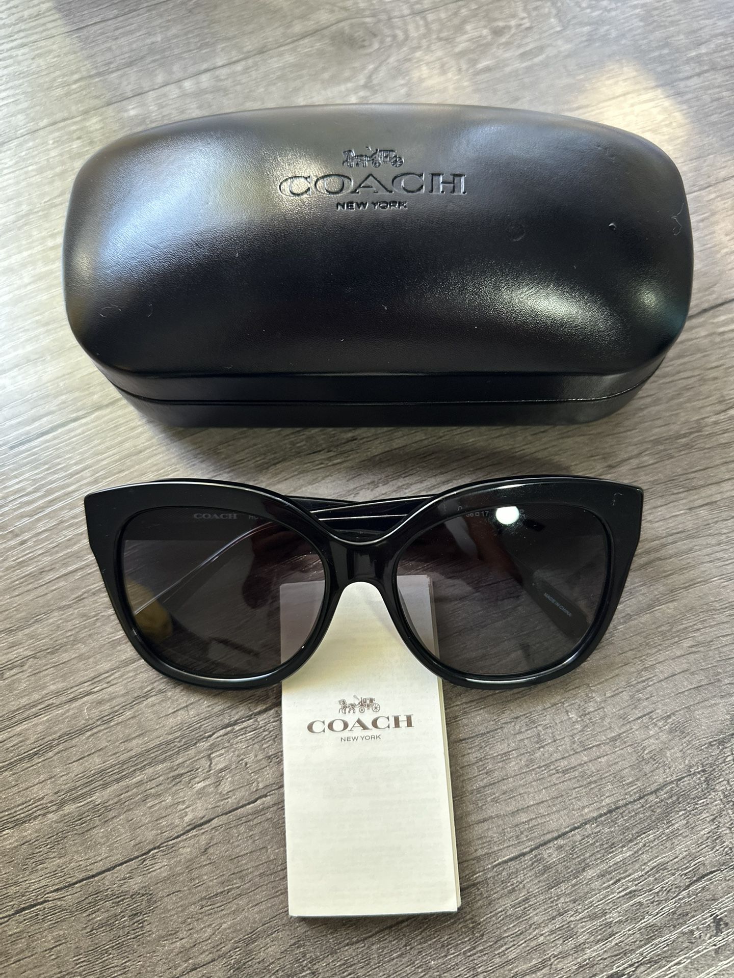 Oversized Coach Sunglasses
