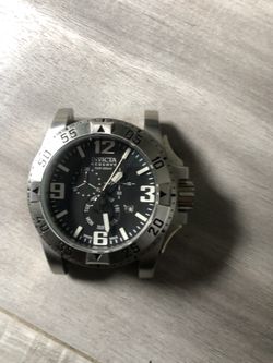 Invicta male watch no wrist band