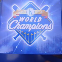 Los Angeles Dodgers 2024 Replica World Series Throphy. NO TRADES LOCATED IN GLENDORA. FIRM PRICE!!!!