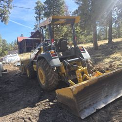 2017 4x4 gannon tractor skiploader 