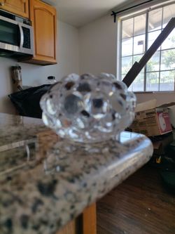 Crystal Tea Light Candle Holder 