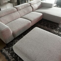 City Furniture Alina Beige Sofa - Immaculate Condition 