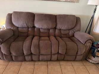 Reclining sofa couch