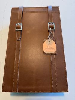 Leather Wine Bottle Carrier